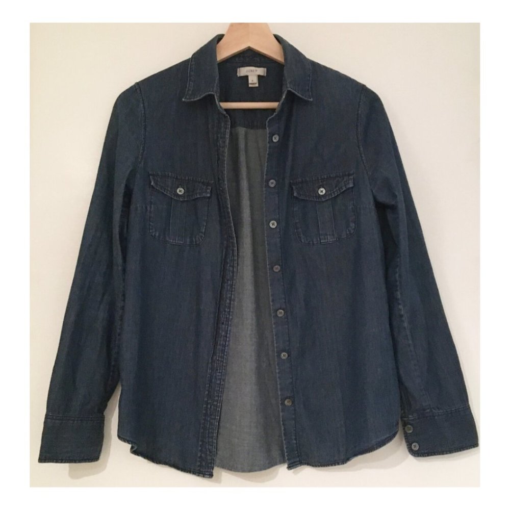 Make Offer: J Crew Denim Button Down Shirt